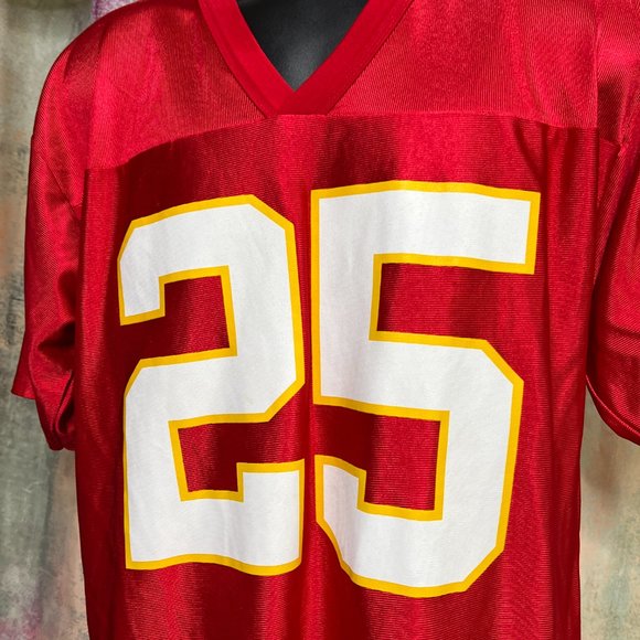 VTG๐ NFL Team Apparel Youth Kansas City Chiefs Charles Number 25 Jersey - Picture 4 of 15